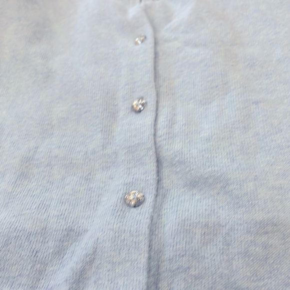 Loft  light blue button up sweater. Size medium. - Picture 3 of 3